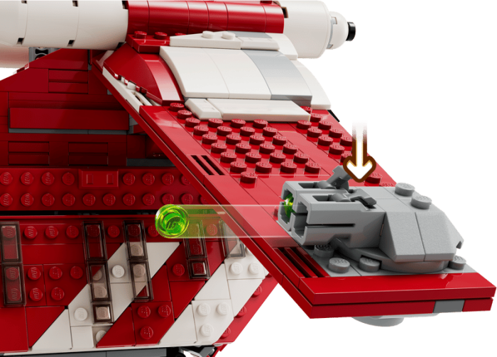 LEGO® Star Wars - Nava de lupta a gardienilor de pe Coruscant 75354, 1083 piese [7]