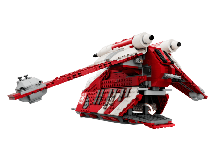 LEGO® Star Wars - Nava de lupta a gardienilor de pe Coruscant 75354, 1083 piese [6]