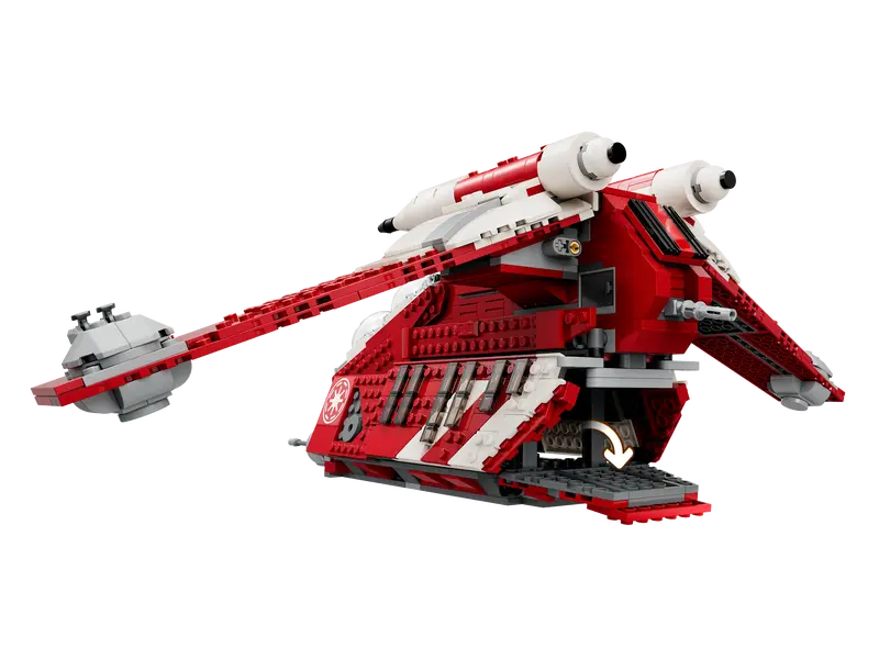 LEGO® Star Wars - Nava de lupta a gardienilor de pe Coruscant 75354, 1083 piese PRE-OWNED [5]