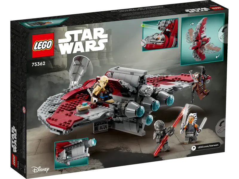 LEGO® Star Wars™ - Naveta Jedi T-6 a lui Ahsoka Tano 75362, 601 piese [2]