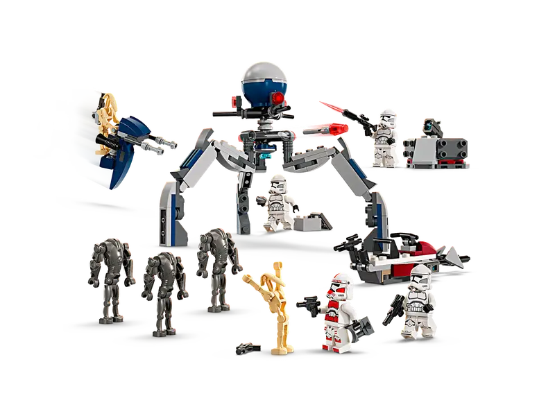 LEGO® Star Wars™ - Pachet de lupta Clone Trooper™ si droid de lupta 75372, 215 piese [4]