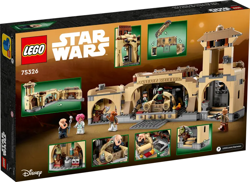 LEGO® Star Wars™ - Sala tronului lui Boba Fett 75326, 732 piese [4]