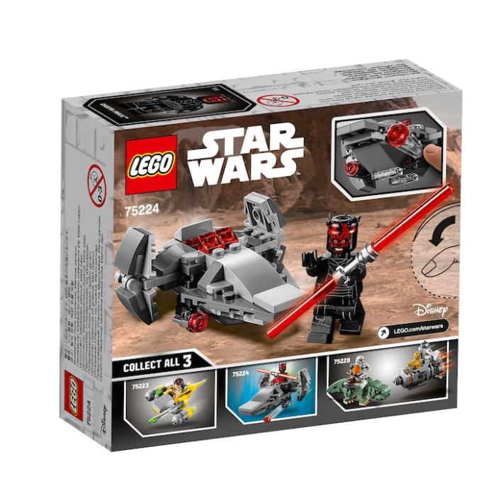 LEGO® Star Wars™ - Sith Infiltrator™ Microfighter 75224 [2]