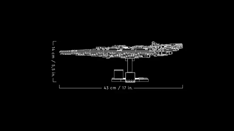 LEGO® Star Wars - Super Star Destroyer™ clasa Executor 75356, 630 piese [5]