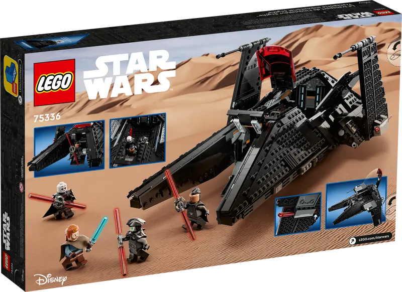 LEGO® Star Wars™ - Transportorul Scythe™ al inchizitorului 75336, 924 piese PRE-OWNED [2]