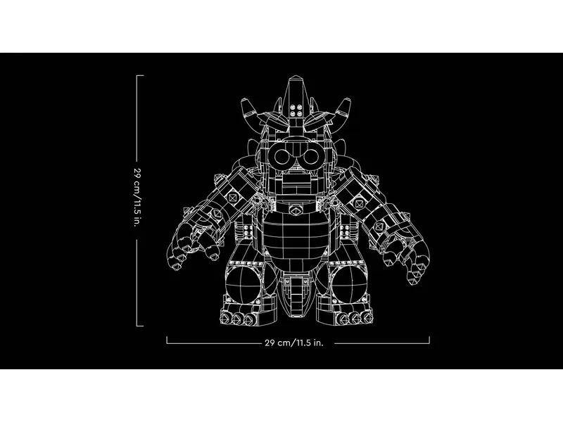 LEGO® Super Mario™ - Bowser™ cel Maret 71411, 2807 piese [4]