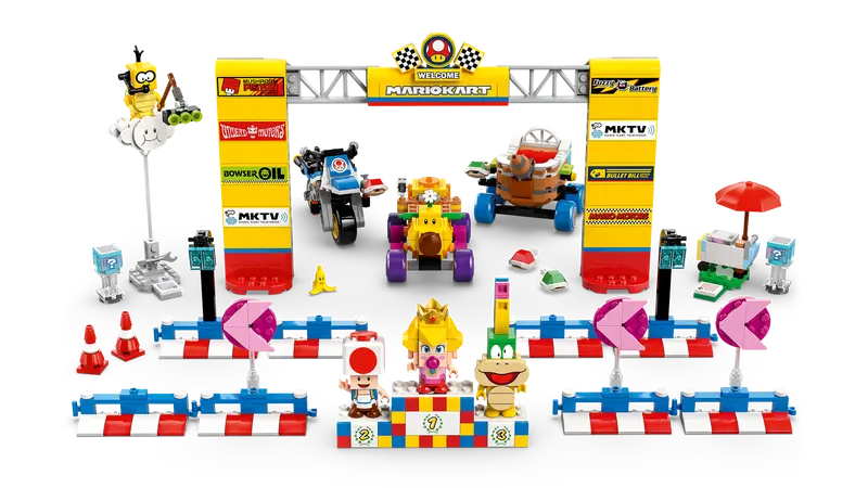LEGO® Super Mario - Mario Kart™ – Set Baby Peach si Grand Prix 72036, 823 piese [5]