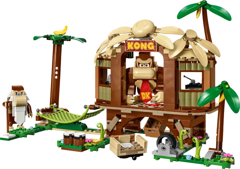 LEGO® Super Mario™ - Set de extindere - Casa din copac a lui Donkey Kong 71424, 555 piese [3]