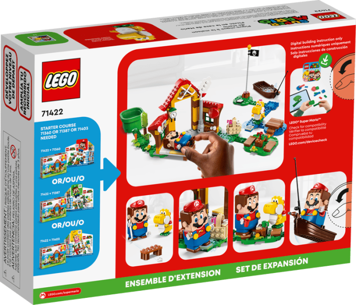 LEGO® Super Mario™ - Set de extindere - Picnic la casa lui Mario 71422, 259 piese [2]