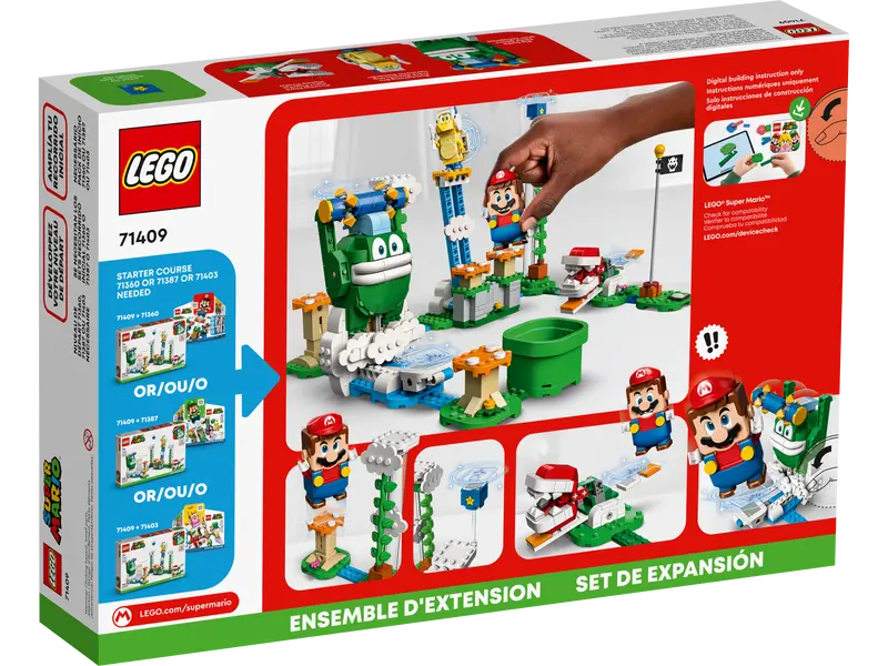 LEGO® Super Mario™ - Set de extindere- Provocarea de pe nor a Marelui Spike 71409, 540 piese [2]