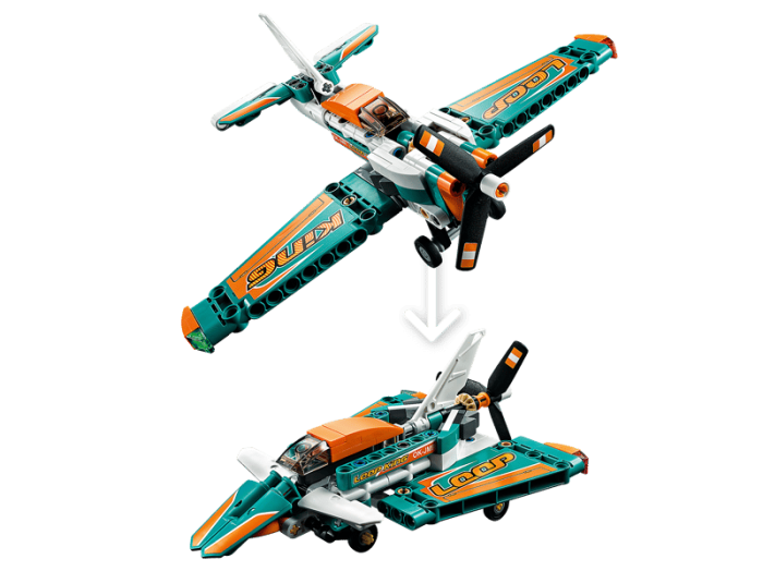 lego technic 42117 avion de curse nou [3]