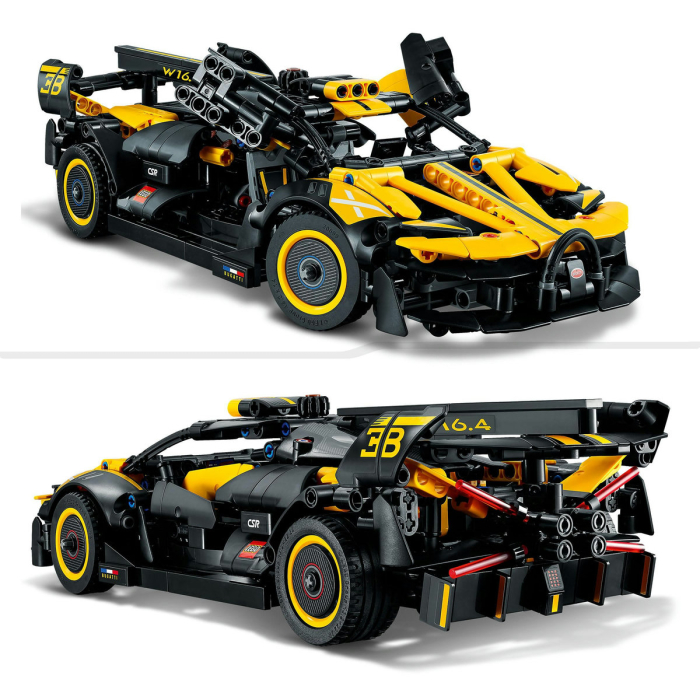 LEGO® Technic - Bolid Bugatti 42151, 905 piese [4]