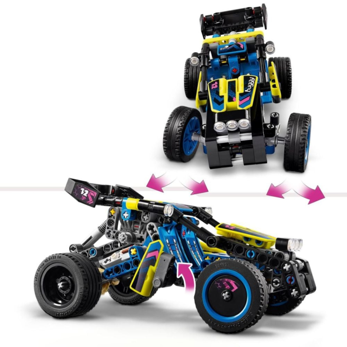 LEGO® Technic - Buggy de curse off-road 42164, 219 piese [2]