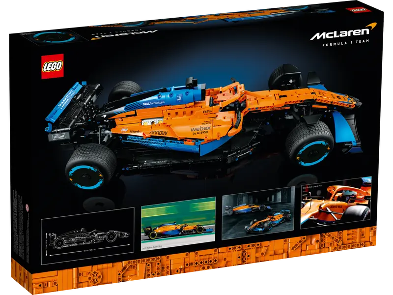 LEGO® Technic - Masina de curse McLaren Formula 1 42141, 1432 piese [2]