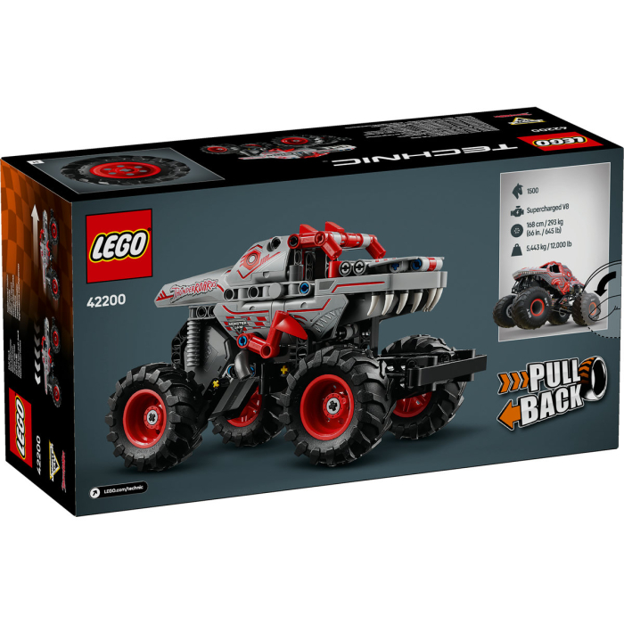 LEGO® Technic - Monster Jam™ ThunderROARus™ cu motor cu arc 42200, 232 piese [2]
