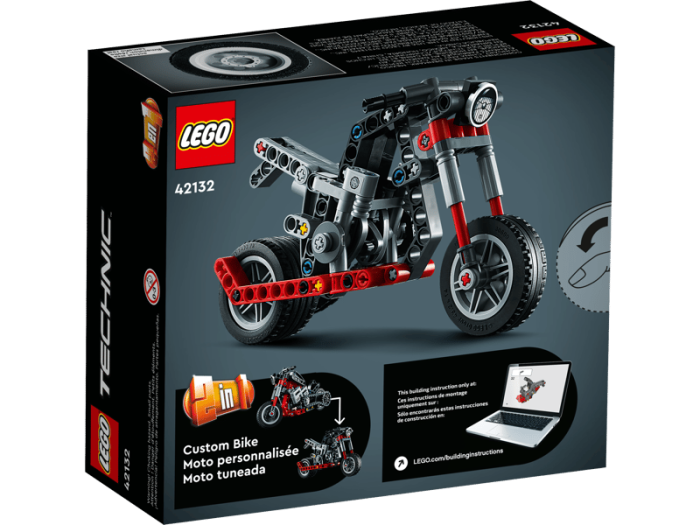 LEGO® Technic - Motocicleta 42132, 163 piese [2]