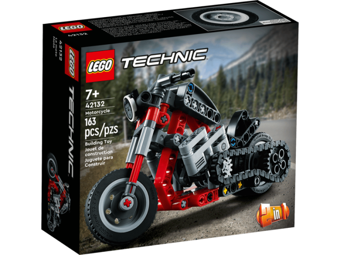 LEGO® Technic - Motocicleta 42132, 163 piese [3]