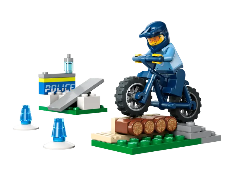 LEGO City - Antrenament pe biciclete al poliției 30638, 36 piese [2]