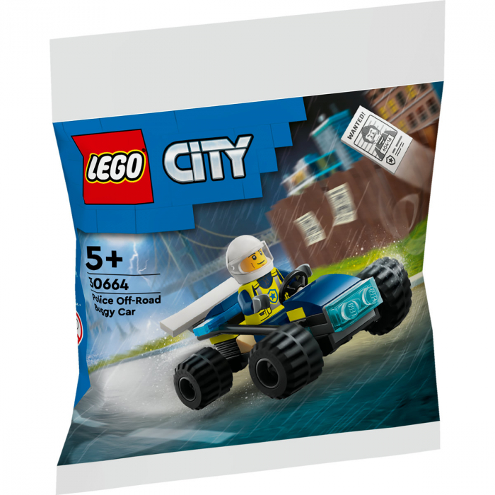 LEGO City - Buggy off-road al politiei orasului 30664, 35 Piese [1]