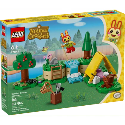 LEGO Animal Crossing - LEGO® Animal Crossing - Activitatile in aer liber ale lui Bunnie 77047, 164 piese