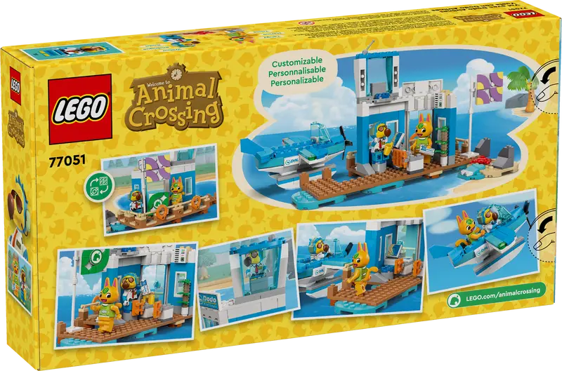 LEGO® Animal Crossing™ - Zboara cu Dodo Airlines 77051, 292 piese [1]