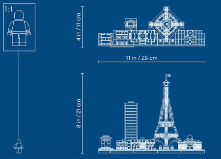 LEGO® Architecture - Paris 21044, 649 piese [3]