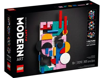 LEGO Art - LEGO® ART - Arta moderna 31210, 805 piese