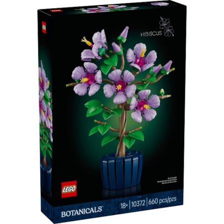LEGO Colectia  Botanica - LEGO® Botanicals - Hibiscus 10372, 660 piese