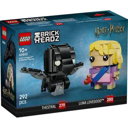 LEGO BrickHeadz - LEGO Brickheadz - Luna Lovegood şi Thestral 40802, 292 piese