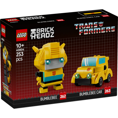 LEGO BrickHeadz - LEGO BrickHeadz - Robot si vehicul Bumblebee  40804