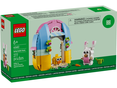 LEGO Promotional - LEGO - Casă cu grădină de primăvară 40682, 277 piese