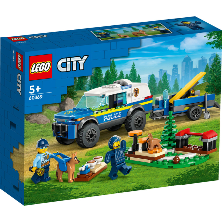 LEGO City - LEGO® City - Antrenament canin al politiei mobile 60369, 197 piese