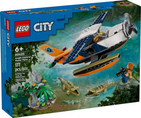 LEGO City - LEGO® City - Hidroavionul unui explorator al junglei 60425, 177 piese