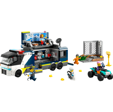 LEGO® City - Laborator mobil de criminalistica 60418, 674 piese [4]