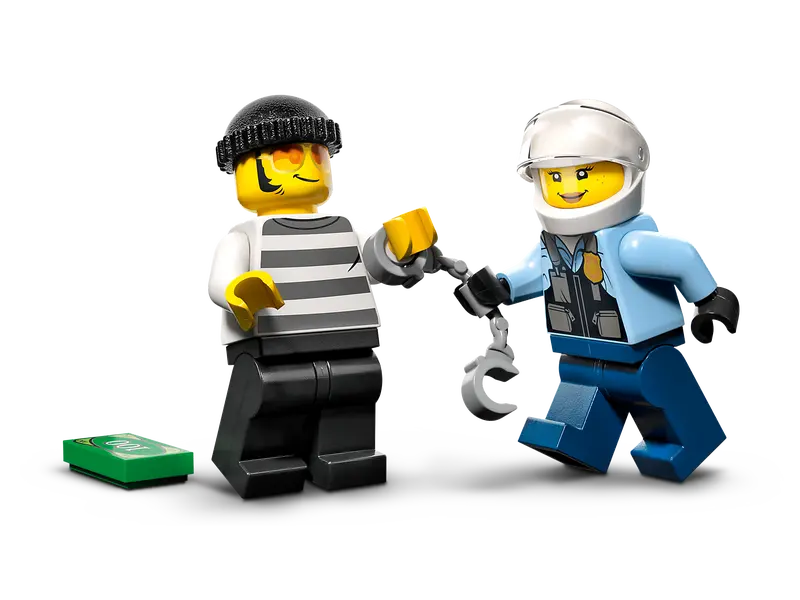 LEGO® City - Politist pe motocicleta in urmarirea unei masini 60392, 59 piese [4]