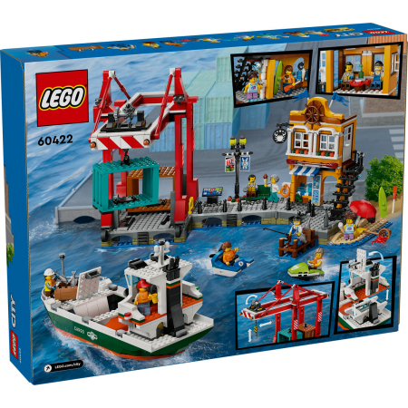 LEGO® City - Port si nava de transport marfa 60422, 1226 piese [1]