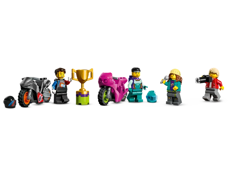 LEGO® City - Provocarea suprema de cascadorii pe motocicleta 60361, 385 piese [3]