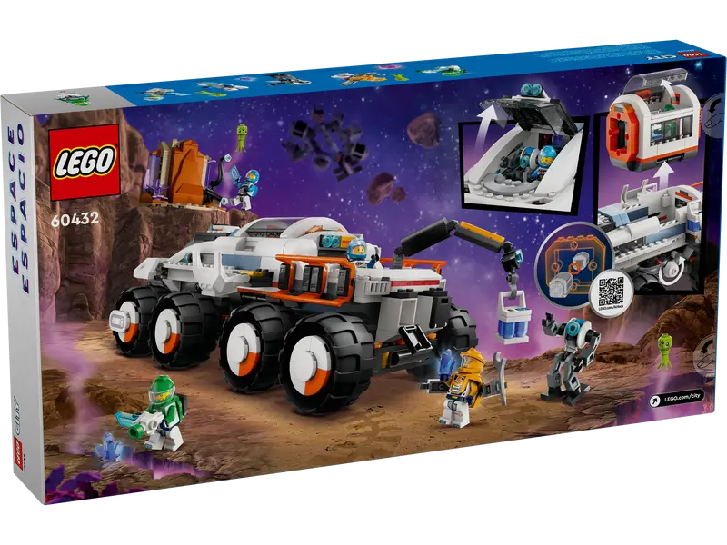LEGO® City - Rover de Comanda si Incarcator cu Macara 60432, 758 piese [1]