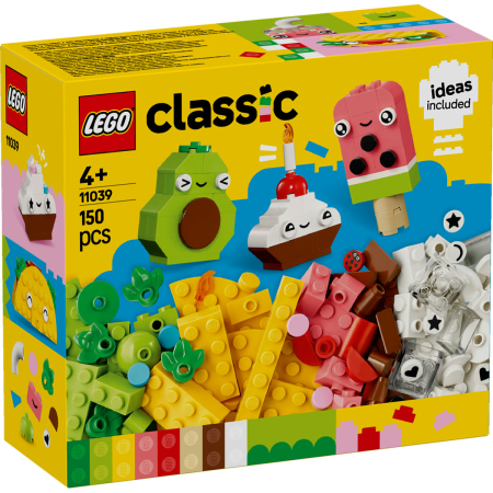 LEGO Classic - LEGO® Classic - Prieteni alimentari creativi 11039, 150 piese