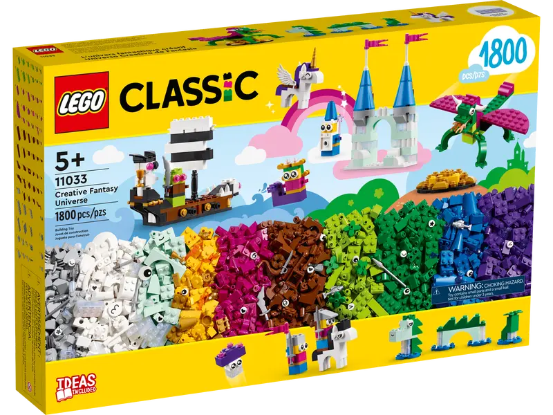 LEGO Classic - LEGO® Classic - Universul fanteziei creative 11033, 1800 piese
