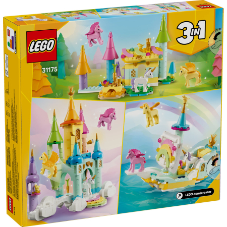 LEGO Creator 3 in 1 - Castel cu unicorni 31175, 390 piese [1]