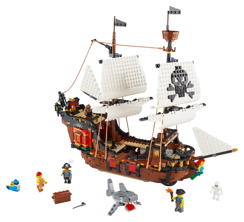 LEGO® Creator 3 in 1 - Corabie de pirati 31109, 1264 piese [2]