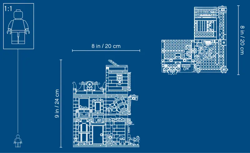 LEGO Creator 3 in 1 - Magazin de animale si cafenea 31097, 969 piese [1]