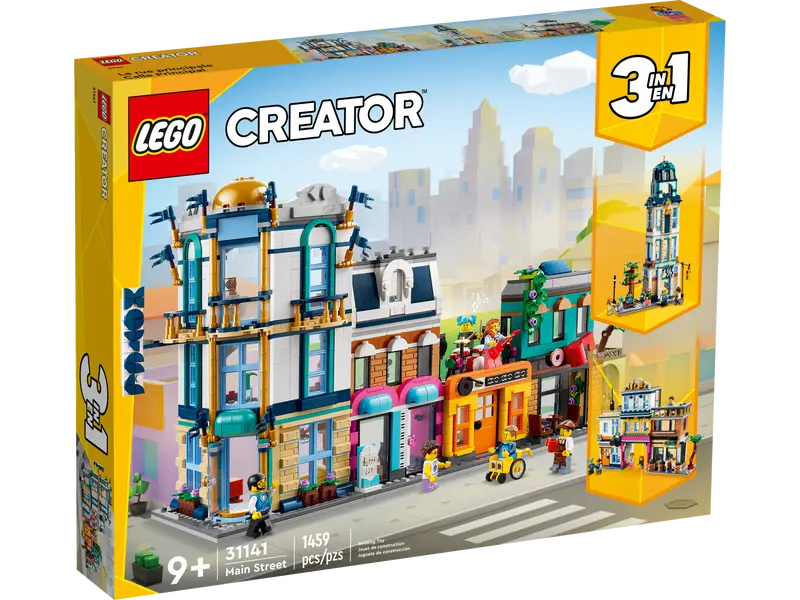 Toate produsele - LEGO® Creator 3 in 1 - Strada principala 31141, 1459 piese
