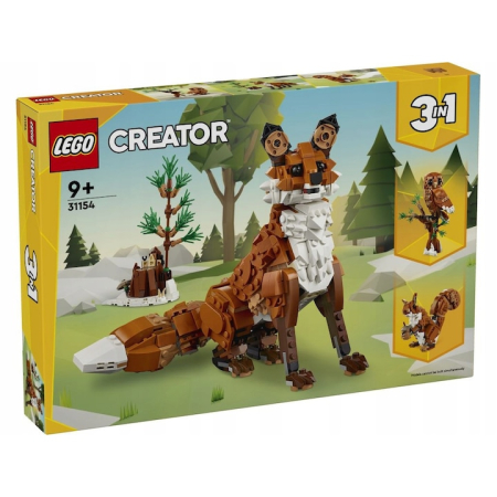 Toate produsele - LEGO Creator 3 in 1 - Vulpe Rosie 31154, 667 piese,