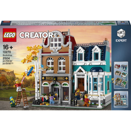 LEGO Creator - LEGO Creator Expert - Bookshop 10270, 2504 piese