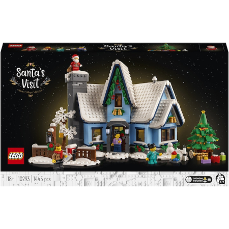 LEGO Creator - LEGO® Creator Expert - Vizita lui Mos Craciun 10293, 1445 piese