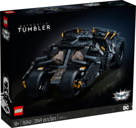Seturi Resigilate - LEGO® DC - Batmobile Tumbler 76240, 2049 piese