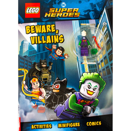 Carti si reviste - Lego DC Super Heroes : Beware, Villains with mini figure