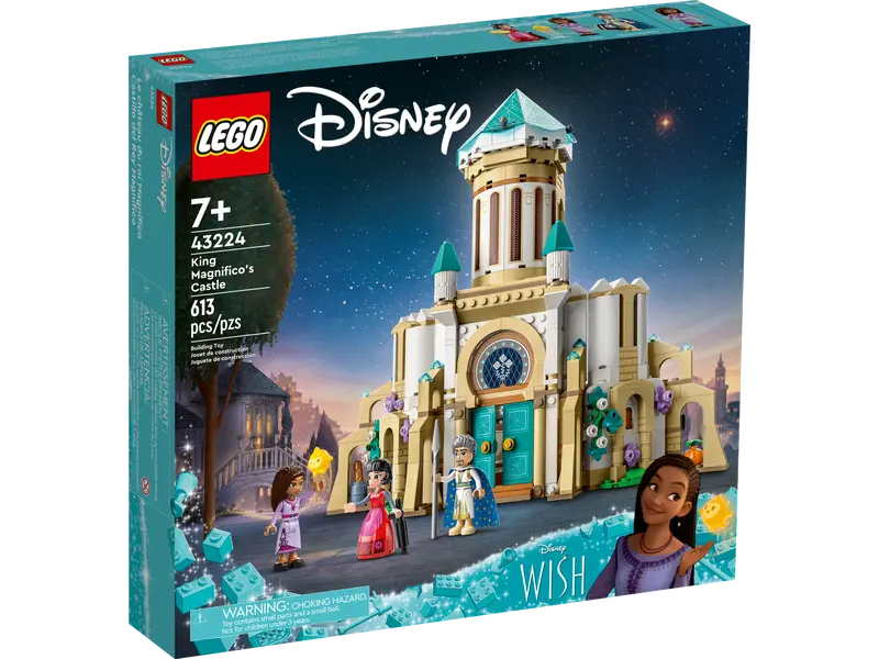 LEGO Disney - LEGO® Disney - Castelul regelui Magnifico 43224, 613 piese